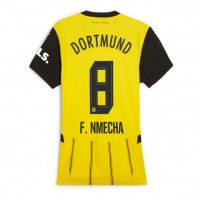 Camiseta Borussia Dortmund Felix Nmecha #8 Primera Equipación Replica 2024-25 para mujer mangas cortas